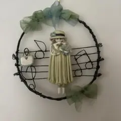 音符デザインの壁掛け