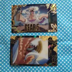 ワンピース　イタジャガ　カード　ルフィ　GEAR5 レア　ニカ