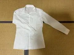 ORIHICA レディース 長袖 ワイシャツ S ホワイト