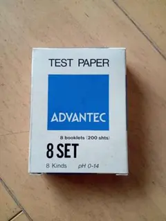 ADVANTEC pH試験紙 8セット - メルカリ