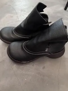 ショートブーツ ブラック regettacanoe