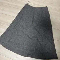 UNIQLO グレー フレアスカート サイズM