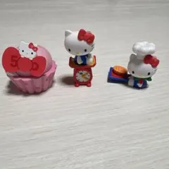 ハローキティ ミニフィギュア 3体セット