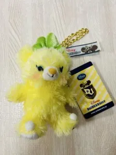 ユニベア　バッジつきキーチェーン　レモネード