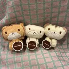 シナダ　ちょころん　ぬいぐるみキーチェーン　 らいおん　くま　とら　マスコット