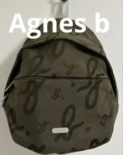 【美品】agnes b. VOYAGE リュック バックパック カーキグリーン