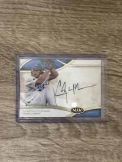 2014 Topps TIER ONE Clayton Kershaw Auto