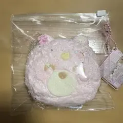 ザラメ　熊の顔スクイーズ　サクサク