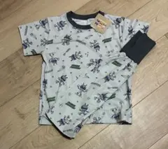 ダダンダン　(アンパンマン)　半袖　腹巻き付きパジャマ　110