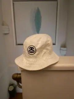 Stussy バケットハット ホワイト