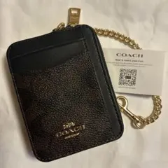 コーチ] 財布(コインケース) F06303 6303 ブラック ペブルド レ | Mercari