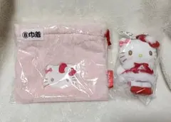 ハローキティ ぬいぐるみ 巾着セット