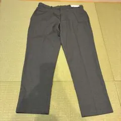 新品！美品！UNIQLO EZY　アンクルパンツグレー メンズ　XL