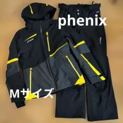 phenix 上下スキーウェア ブラック/イエロー