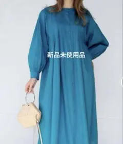 新品✳︎ブージュルードインド綿長袖ワンピース