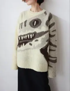 新品 PHOTOCOPIEU 26SS DINO KNIT グレー - メルカリ