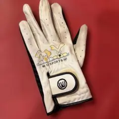 ウエサコ　M.U SPORTS ゴルフグローブ ホワイトのサムネイル