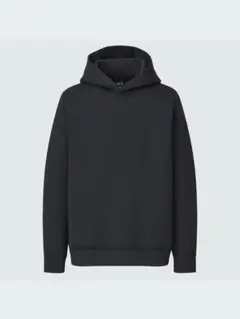 UNIQLO　ウルトラストレッチドライスウェットプルパーカ　ブラック