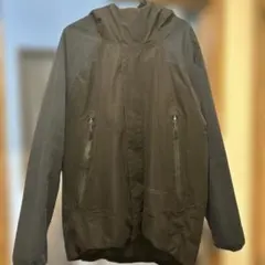 ワークマン フィールドコア 中綿ナイロンジャケット 3L 黒×紺 美品 フード付