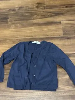 H&M ネイビー カーディガン 98/104