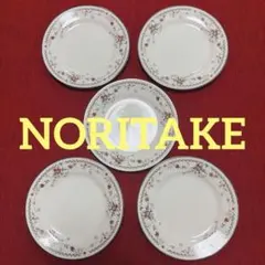 ノリタケ ケーキ皿　アイボリーチャイナ　5枚