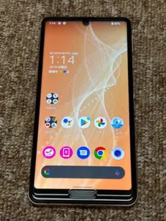 【美品】①SHARP AQUOS Sense 4 lite 楽天版　スマホ本体