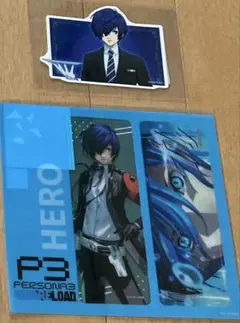 ペルソナ3 25th セガコラボカフェ ビッグアクリルスタンド 主人公 結城理 ペルソナ3 25th セガコラボカフェ ビッグアクリルスタンド