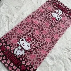 クロミ ヒョウ柄 レオパード フェイスタオル しまむら