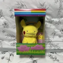 ポケモン 韓国 ポップアップ プレイメタモン DJ ピカチュウ ぬいぐるみ