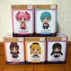 魔法少女まどか☆マギカ ぺたっとおすわりフィギュア 5点セット