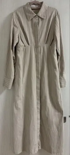 STYLEMIXER ストライプ長袖シャツワンピース