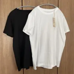 無印良品　クルーネック半袖Tシャツ　XL ２枚セットのサムネイル