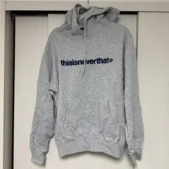 thisisneverthat グレー パーカー L