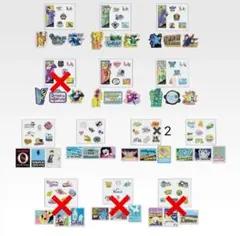 ジョジョの奇妙な冒険 ステッカーセット Lサイズ