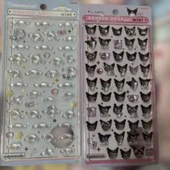 正規　新品　匿名　シナモロール＆クロミ シールセット　ボンボンドロップ　サンリオ