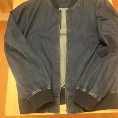 ボンバージャケット デニム