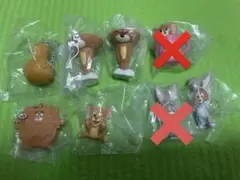 【追加】トムとジェリー ガチャ フィギュア キーホルダー ジェリー6点まとめ