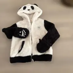 パンダ柄 もこもこアウター