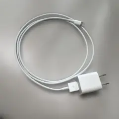 iPhone ホワイト Lightning 純正ケーブル 充電器 USB-A