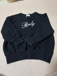 Rady ブラック トレーナー キッズ105センチ Sサイズのサムネイル