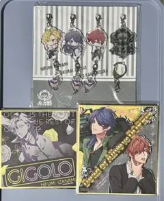 ヒプノシスマイク アクリルチャームセット 麻天狼 B 色紙　セット