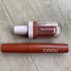 Kyumme リップティント & COOU リップ 2本セットのサムネイル