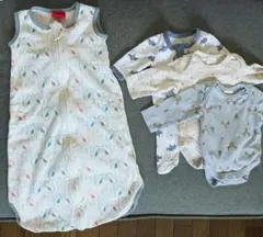 新生児　ベビー服　スワドル　セット