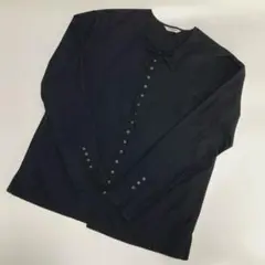 カネコイサオ 黒色 シャツ ブラウスのサムネイル