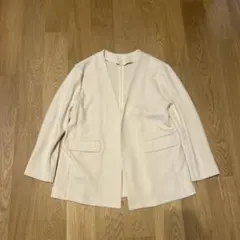 アダムエロペ　ECO BLUEダンボールノーカラージャケットのサムネイル