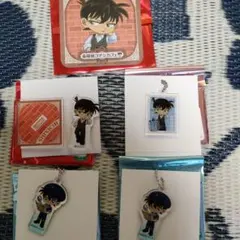 コナンカフェ2026　工藤新一　アクスタ　アクリルキーホルダー
