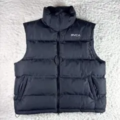 美品★【RVCA ルーカ】 ダウンベスト 中綿ベスト ブラック 軽量