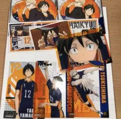 ハイキュー!! 烏野高校 月島蛍 山口忠 セット