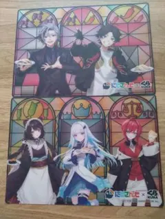 【にじさんじ】 にじさんじ×くら寿司 ふわぐさ さんばか 下敷きセット売り