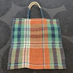 BODE チェック トートバッグ 非売品 マルチカラー - メルカリ